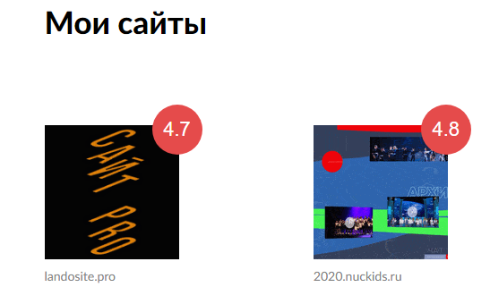 разработчик сайтов Сайт PRO в лидерах Рейтинга Рунета