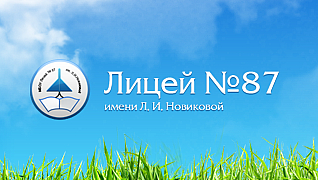 Лицей №87 им. Л.И.Новиковой